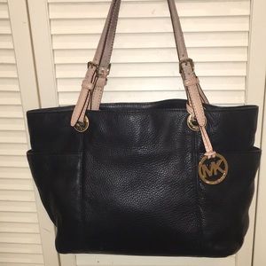 Michael Kors Black leather handbag